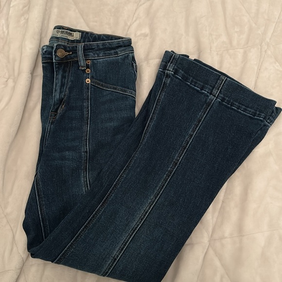 Ladies Rock&Roll high rise trouser jeans. 25x30. - Picture 4 of 5